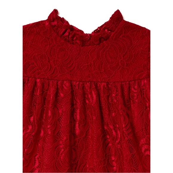 Wonder Nation red lace dress - Picture 2 of 3